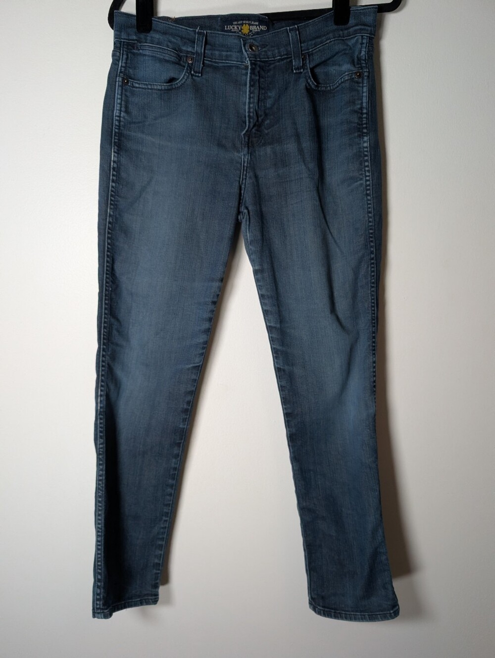 Lucky Brand Women's Charlotte Rails Jeans in Washed Blue Size 8/29 - Picture 2 of 8